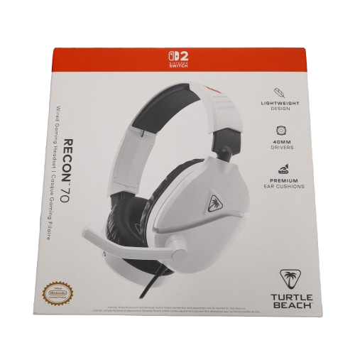 Turtle Beach Recon 70 Wired Gaming Headset White TBS-8001-15  (LN)