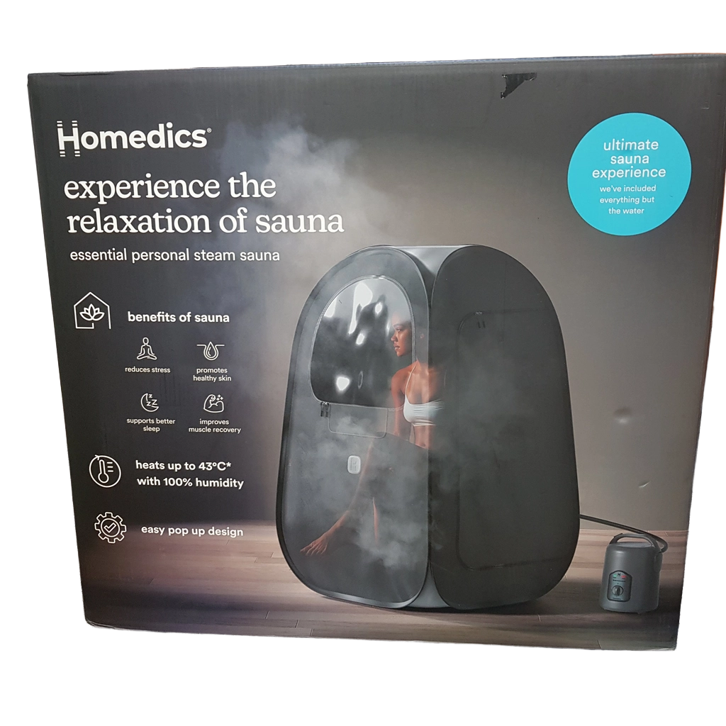 Homedics Generic Sauna Black **SECOND HAND** (MR1423726)