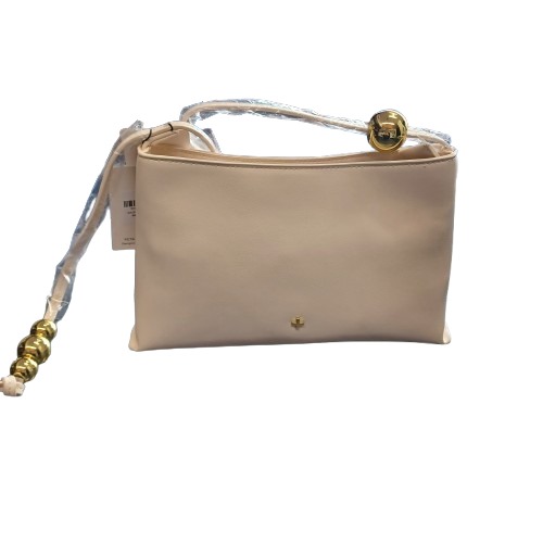 Peta And Jain Lucci Handbag Lucci Ivory Pebble Gold Trim New With Tags ( LE )