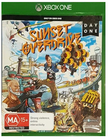 Sunset Overdrive Xbox One Game Very Good Condtion No Manual