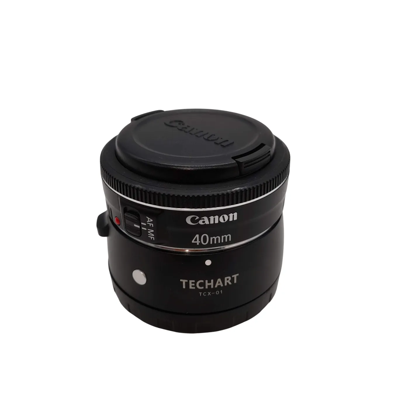Canon EF 40mm f/2.8 STM Macro Lens + Techart TCX‑01 Adapter (WL 1384455)