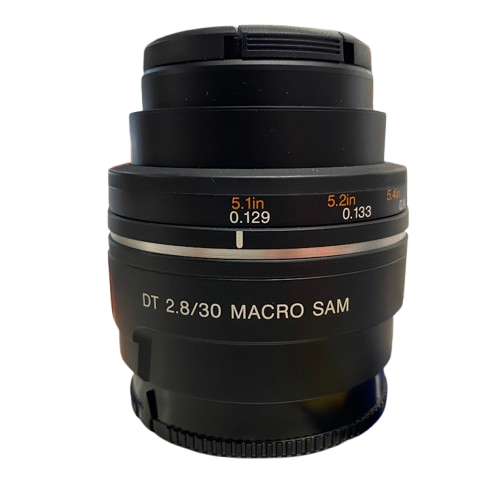 Sony DT 30mm f/2.8 Macro Lens (SAL30M28) (NG)