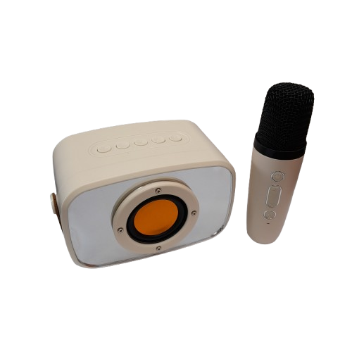 Lazer Kids Karaoke Speaker SP-KAIFL-355 Cream In The Box (MR)