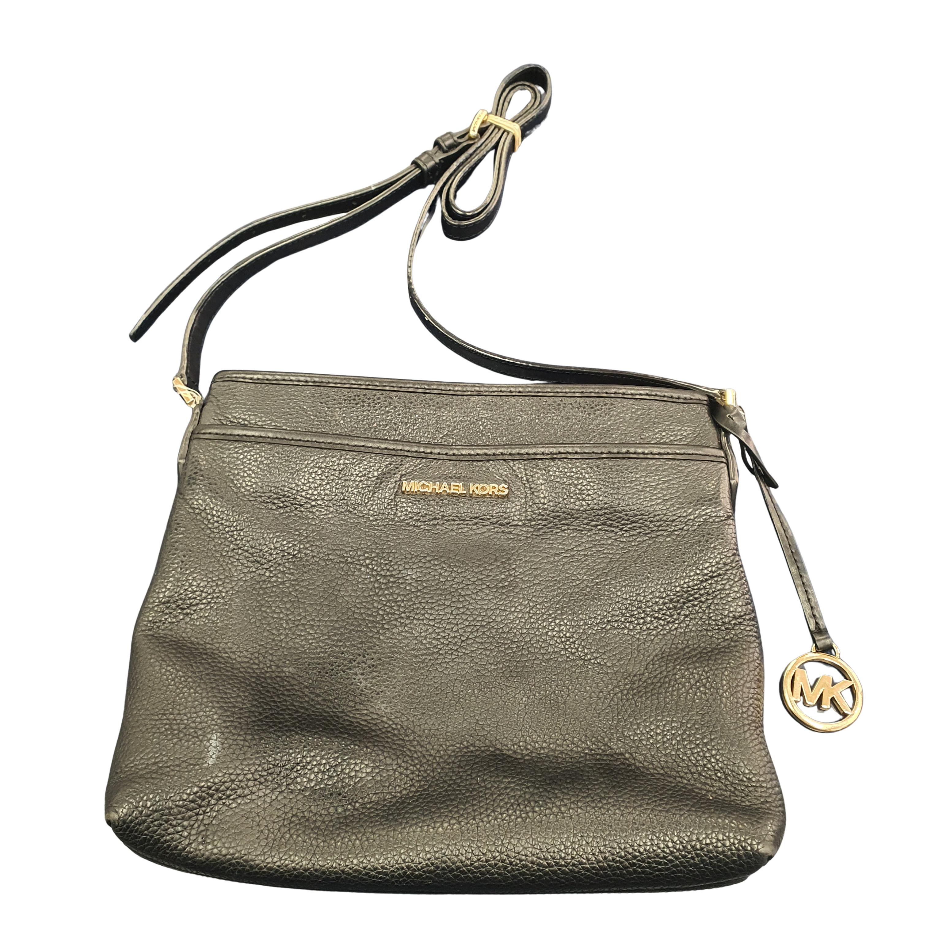 Ladies Michael Kors Bag, Black, Good USED Condition, Some Marks (MR)