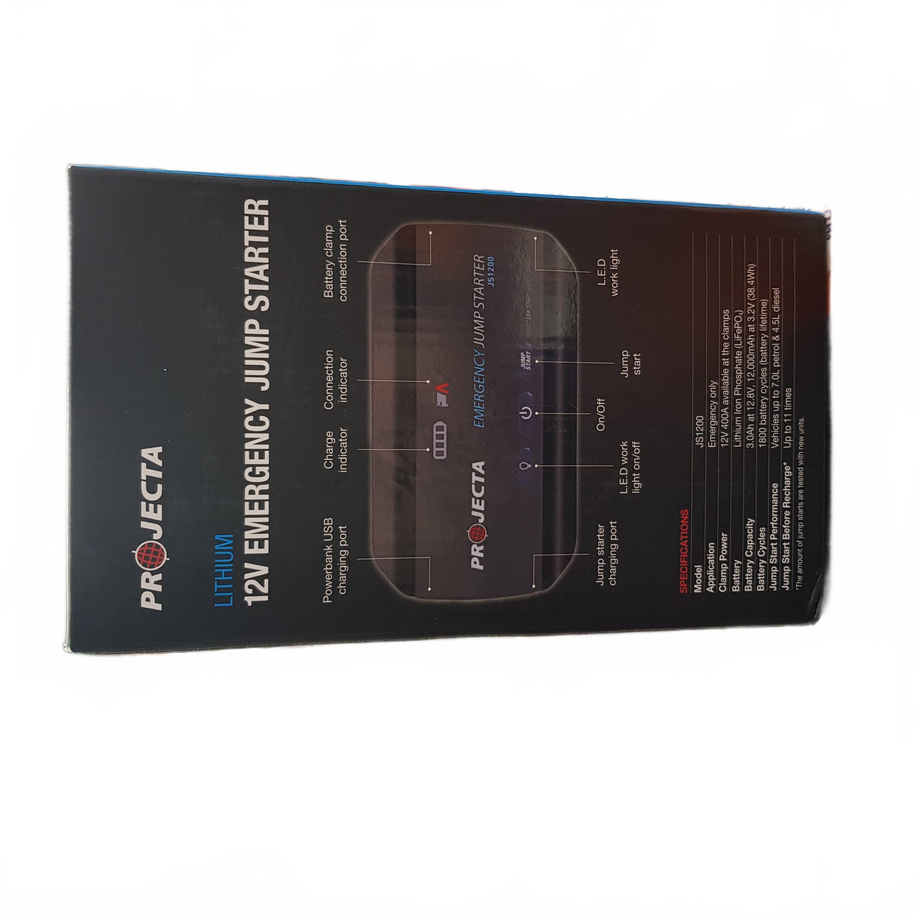 Projecta JS1200 Jump Starter Kit Black And Blue (1427571) (MR)