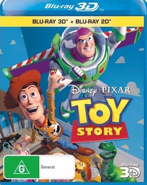 Toy Story 3D+2D Blu-Ray Like New Sealed (LN)