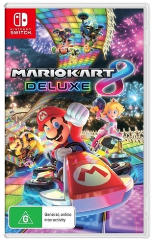 Mario kart Deluxe 8 Nintendo Switch Game Good Condition ** Cartridge Only **