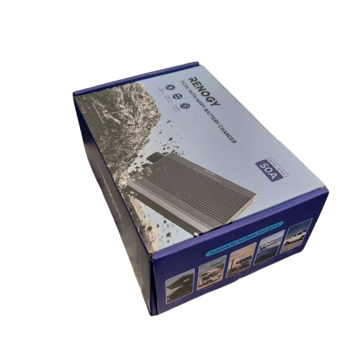 Renogy IP67 50A DC-DC Dual Input Battery Charger With MPPT RBC2125DS-21W-B, With Box, Manual, Anderson Connectors, Temp Probe, Excellent Condition
