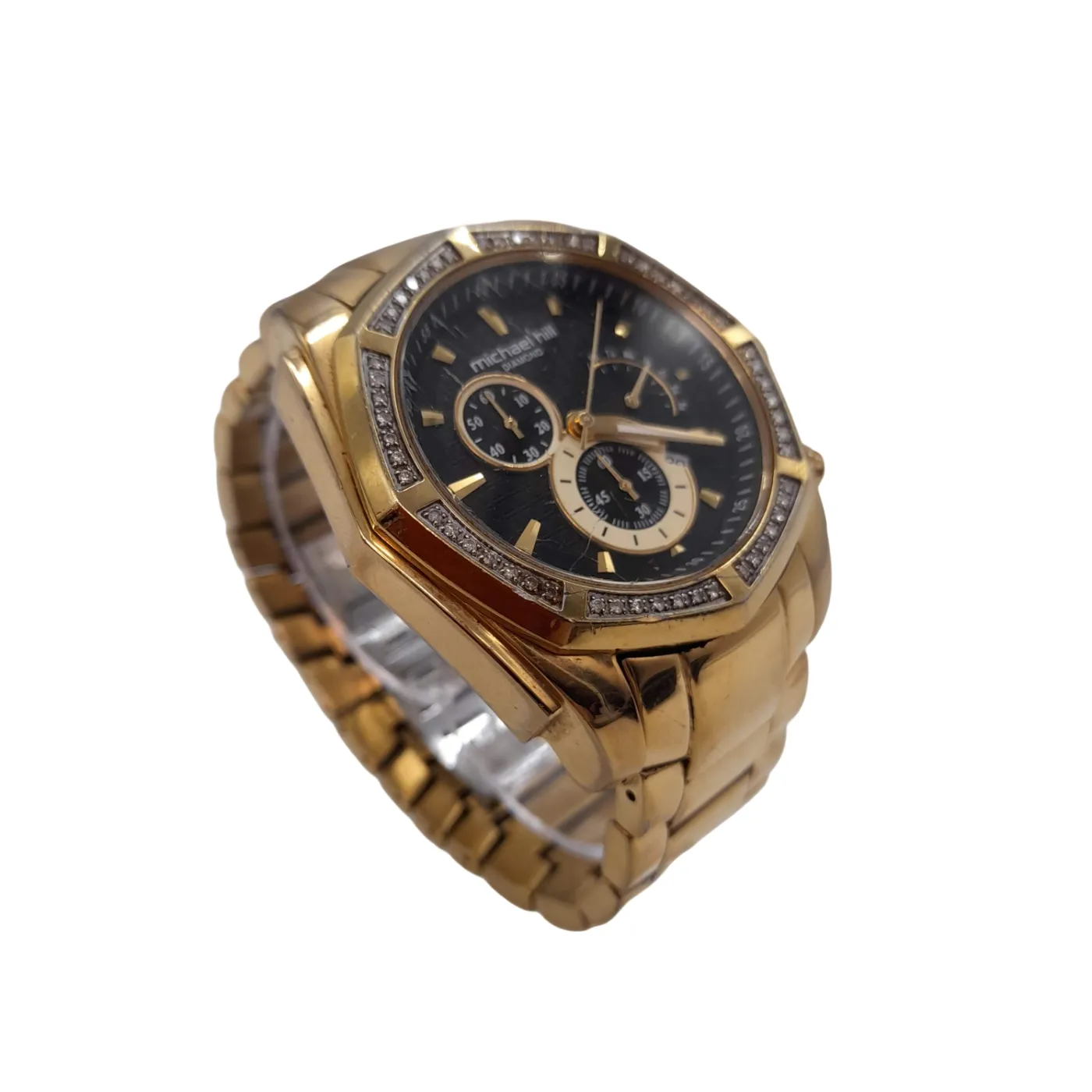 Michael Hill Men’s Diamond Watch (Model 9306) *Scratched Face* – (WR 1332008)