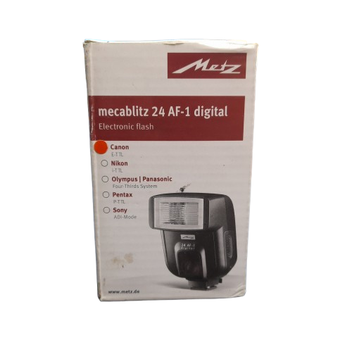 Metz MB 24 AF-1C Camera Flash Unit Black (LN)
