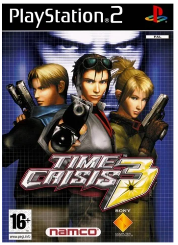 Time Crisis 3 Playstation 2 Average Condition With Manual