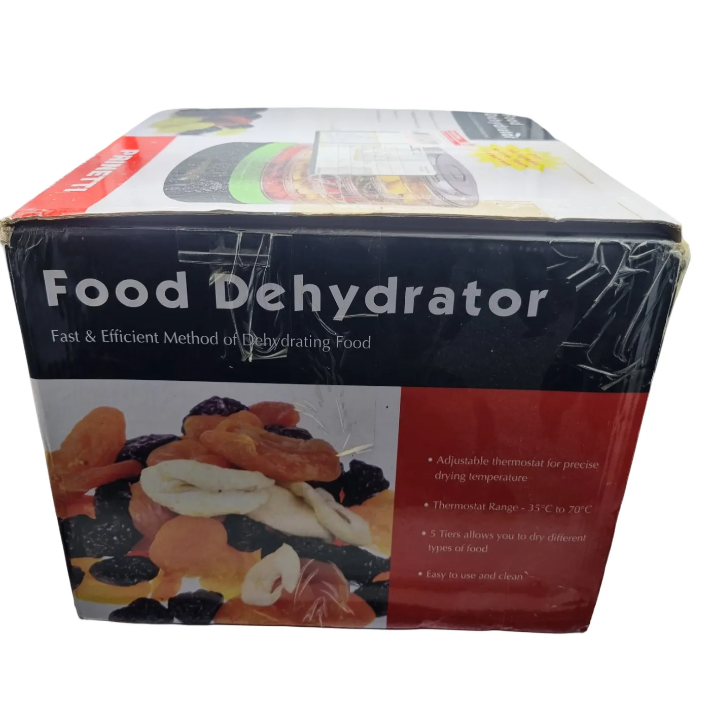 Prinetto Food Dehydrator BY1102 Black (WR 1398736)