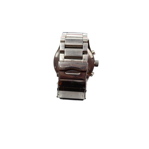Stylish men’s Nixon 51-30 Chrono Silver Watch (LN)