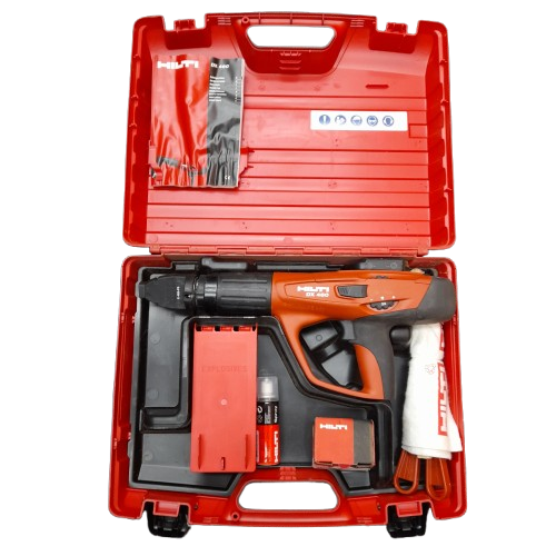Hilti DX 460 Power Tool Red Fastener Tool with Case and Accessories (MR