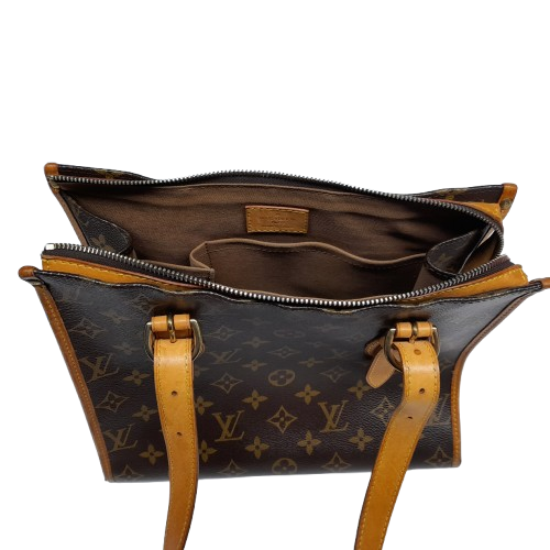 Louis Vuitton M40007 Monogram Canvas Popincourt Hand Bag with Certificate of Authenticity (MR)