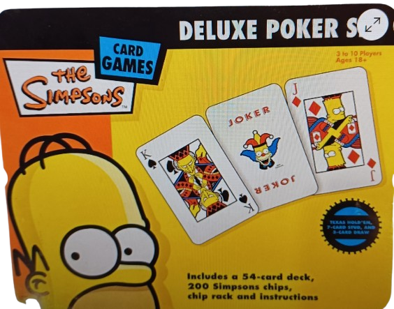 The Simpsons Delux Playing Cards (WR)
