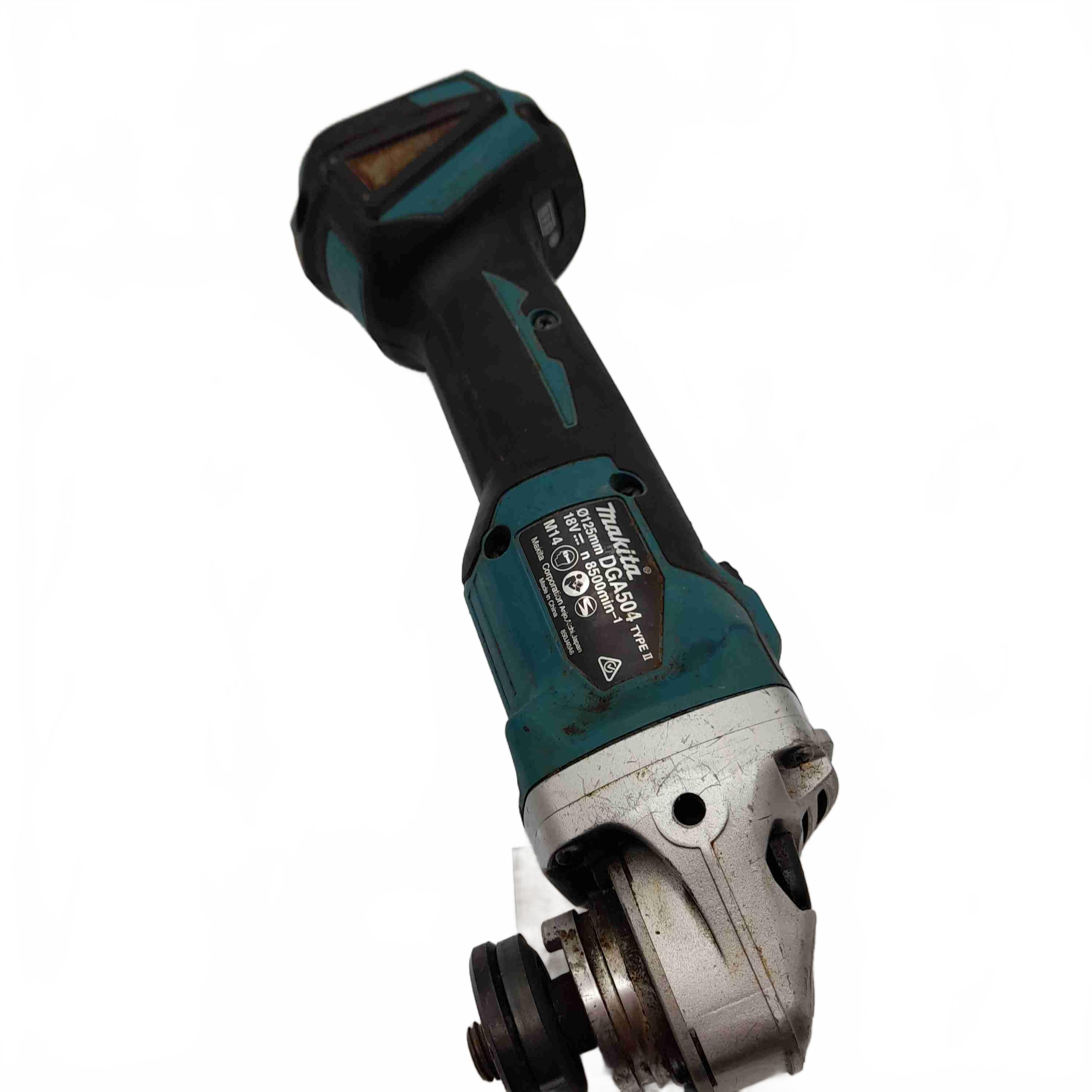 Makita 18V Brushless 125mm Angle Grinder DGA504 Skin Only Good Working Condition (WL1436593)