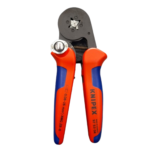 Knipex Hand Ratcheting Crimp Tool for Wire Ferrules, 0.08 → 16mm² Wire (JN)