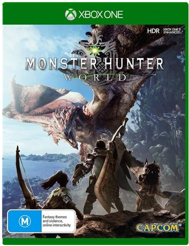 Monster Hunter World Xbox One Game Average Condition No Manual (CP)
