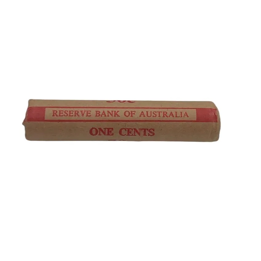1990 Roll One Cents .50C Coins (GB)