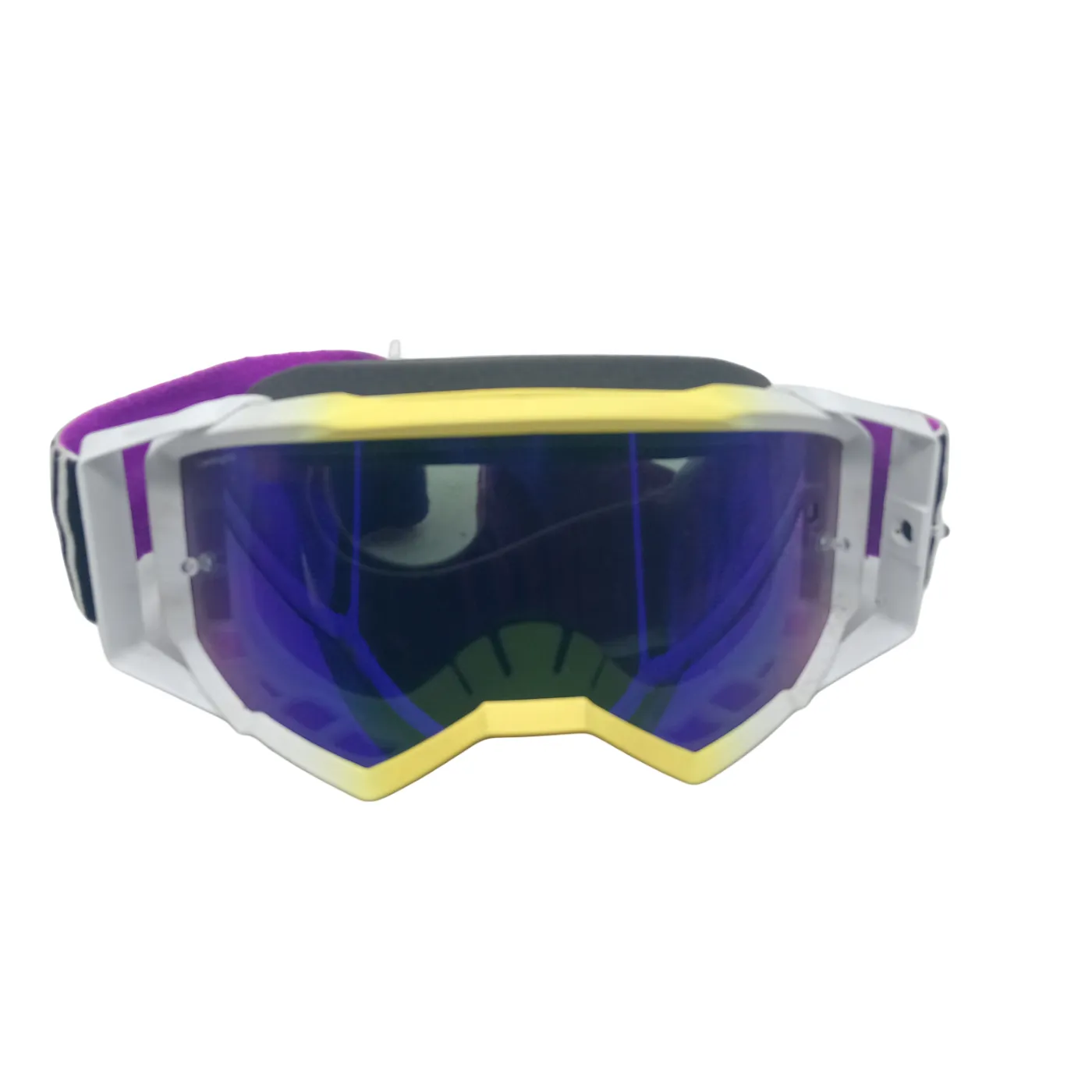 FLY Racing Zone Elite Goggles Black/Yellow/Purple (WR 1395949)