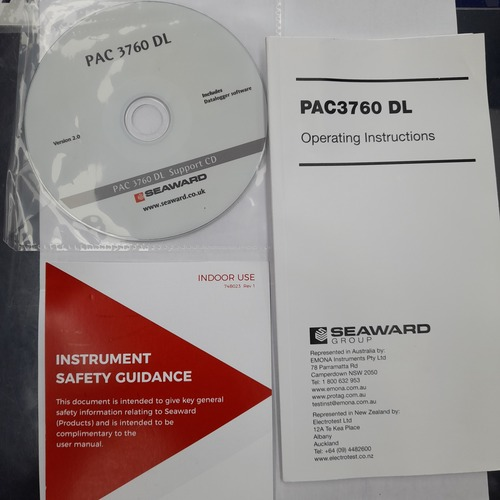 Seaward scanner PAC3760DL With Cords (MR)