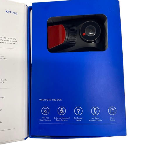 Kapture KPT-782 Black Dash Cam (NG)