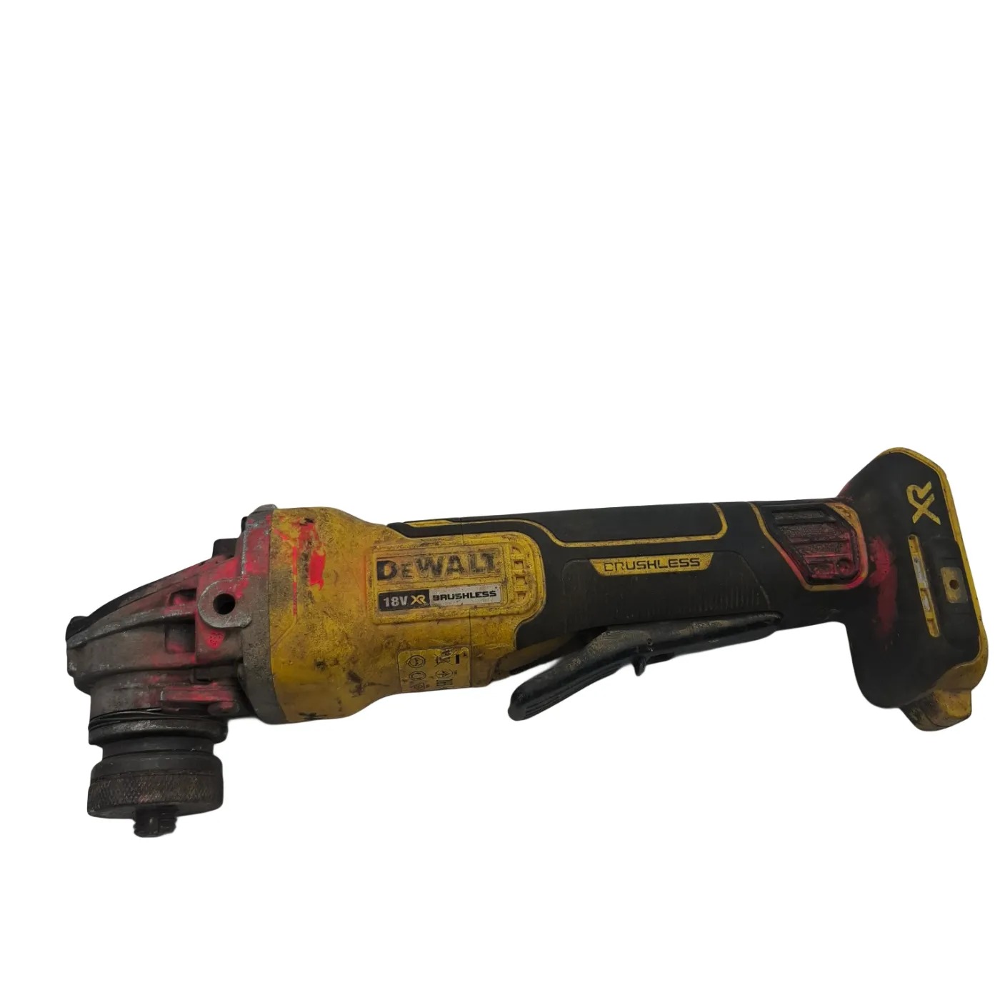 DEWALT 18V XR Brushless 125mm Paddle Switch Angle Grinder DCG406 (WR1412892)