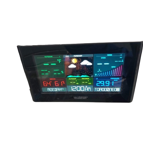 La Crosse Technology Wireless Weather Station S82950, Very Good Condition, With Box, Manual, Sensors, AC Adaptor (NA)