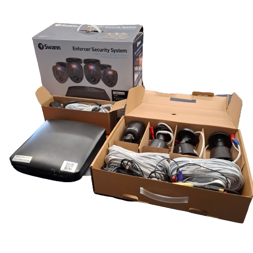 Swann Security Sysyem SWDVK-446854SLB – 4 Camera Full HD DVR Kit (JN)