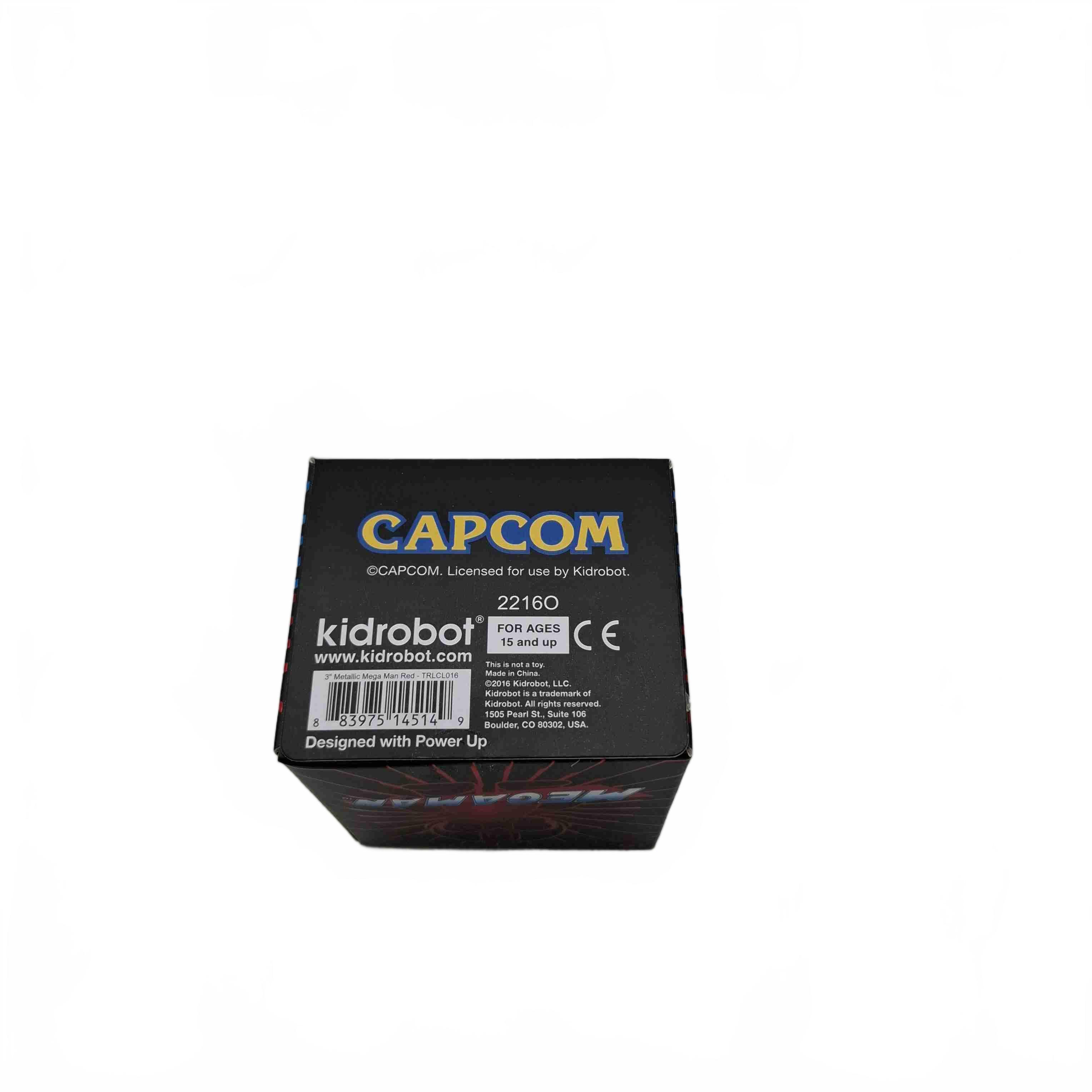 Capcom Megaman Black Kidrobot Mystery Box Figurine (WR 1433477)