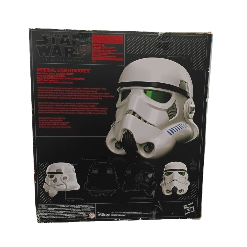 Hasbro Star Wars The Black Series Imperial Stormtrooper Electronic Voice Changer Helmet (B7097) (CP)