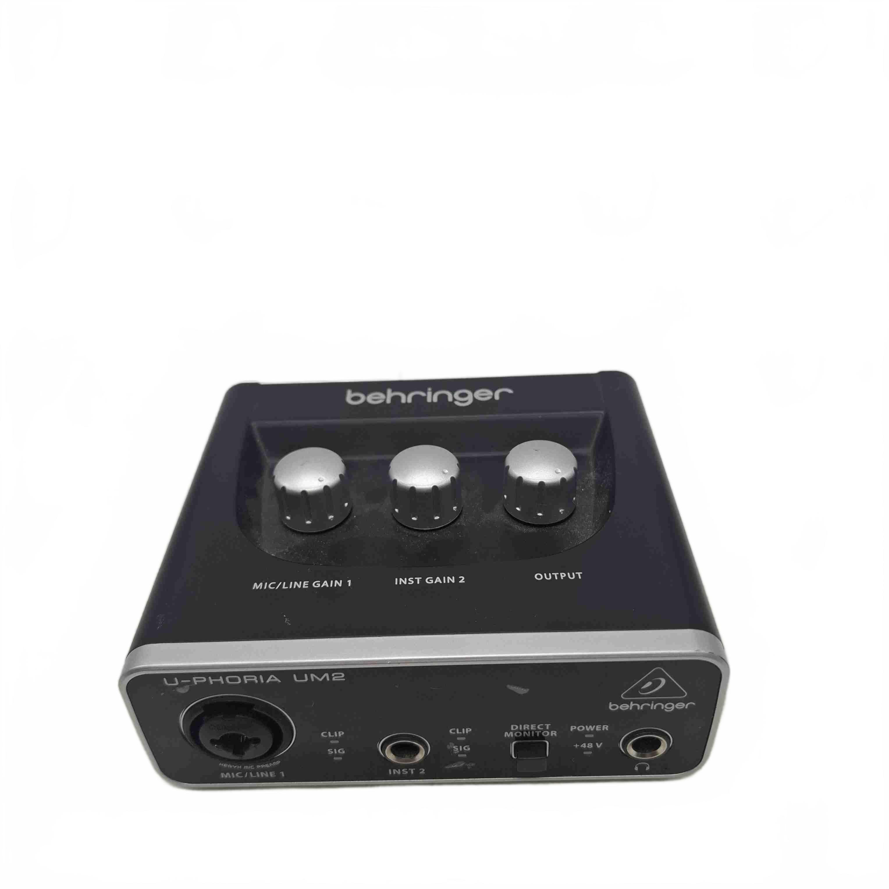 Behringer U-Phoria UM2 USB Audio Interface Black (1432665)