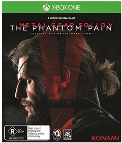 XBOX One Metal Gear Solid V: The Phantom Pain, Good Condition, With Case No Manual (CP 1286614)