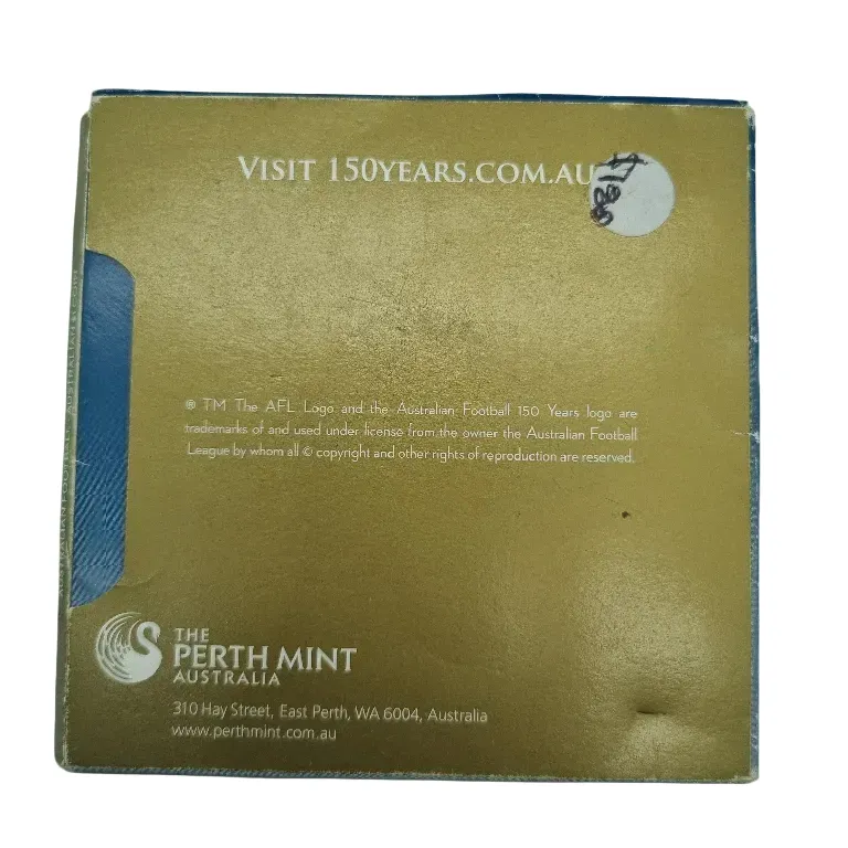 2008 $1 150 Years Australian Football Uncirculated Coin Royal Australian Mint