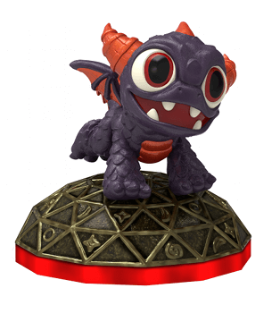 Skylanders Trap Team Figurine Spyro Mini Spry, Good Condition