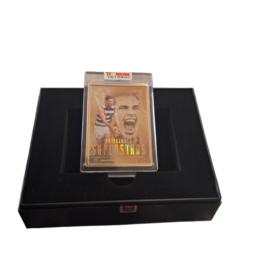 Brillance Football Card Tom Hawkins 06/35 In Box
