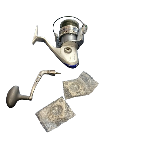 Quantum Cabo CSP80PTS Silver Fishing Reel (MR)