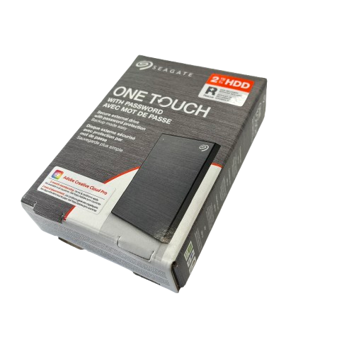 Seagate One Touch 2TB External Hard Drive (Grey) (MK)