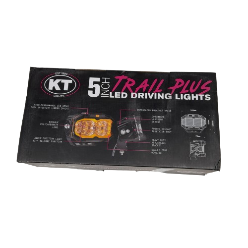 KT Driving Light Model KT97302 Black 5 Inch (LN)