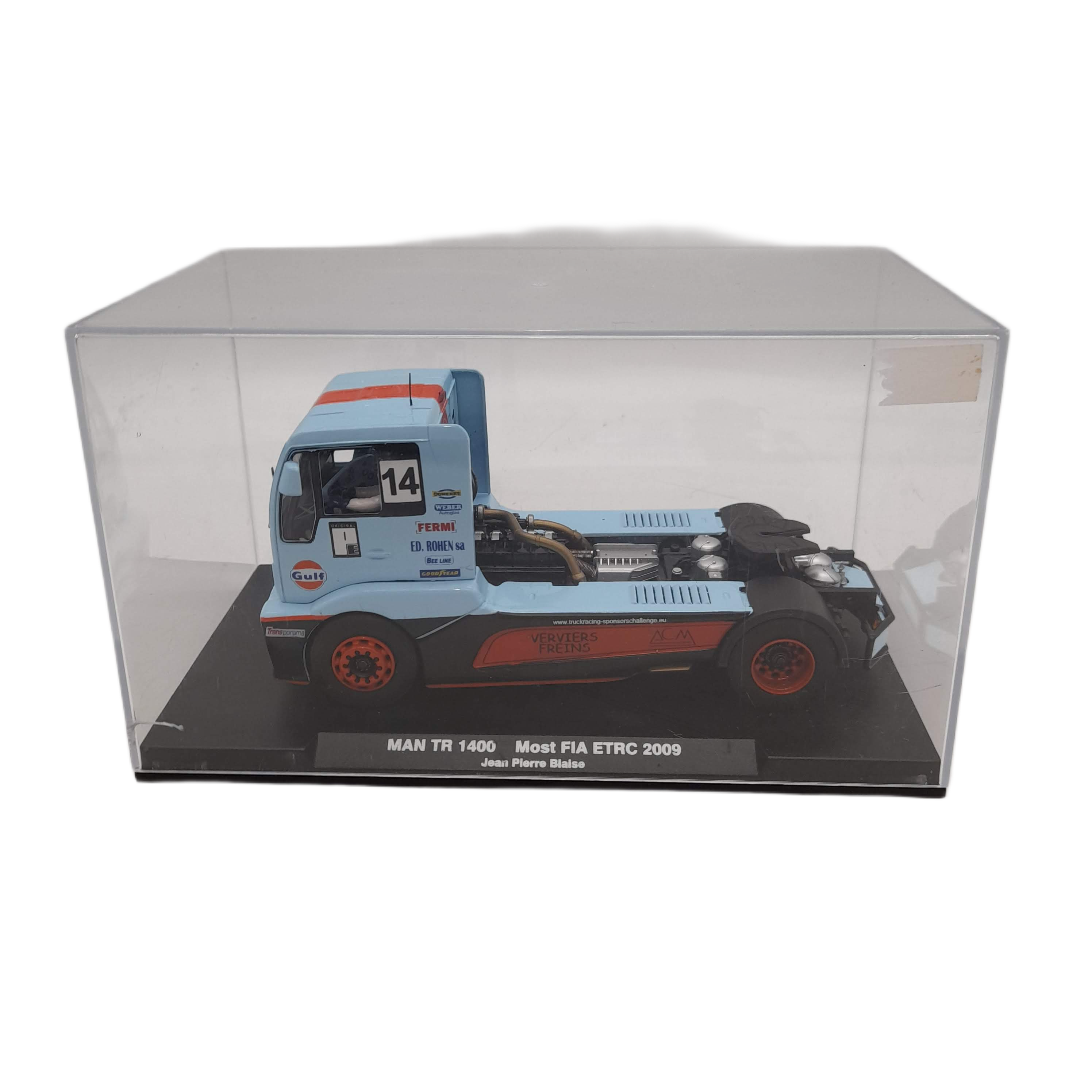 MAN TR 1400 Blue Model Truck Jean Pierre Blaise (WL)