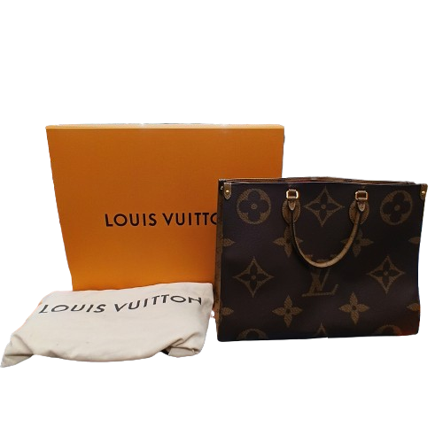 Louis Vuitton Handbag On The Go Brown With Box And Dust Bag (1422866) (CP)