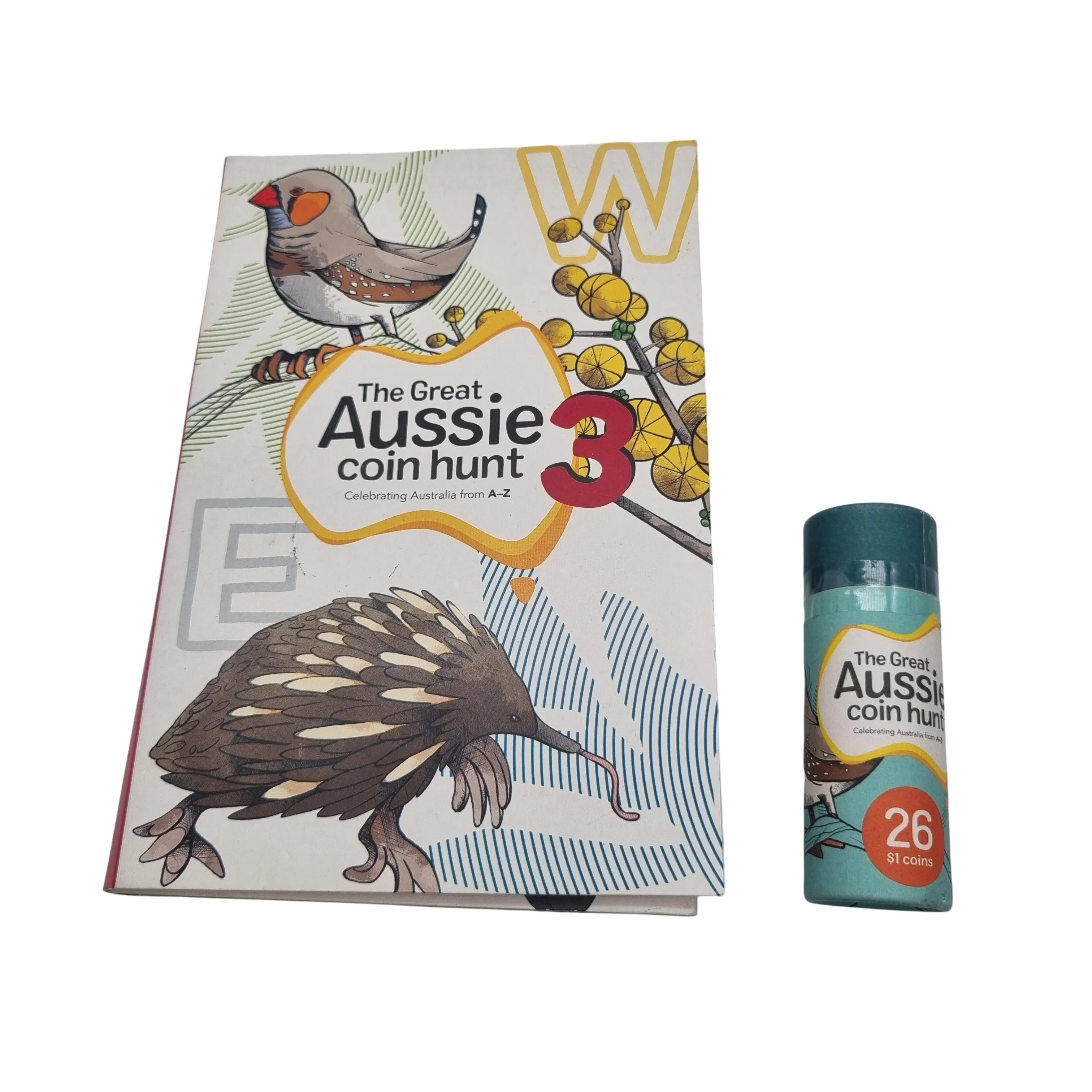 2022 Great Aussie Coin Hunt 3 – Collectable Folder And Coin Tube Set