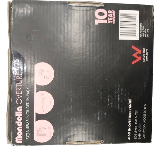 Mondella Sink Mixer Tap Overture in box
