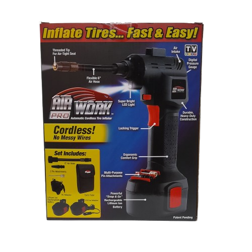 Air Work Pro Cordless Electric Air Pump Awpro (In The Box) (LN)