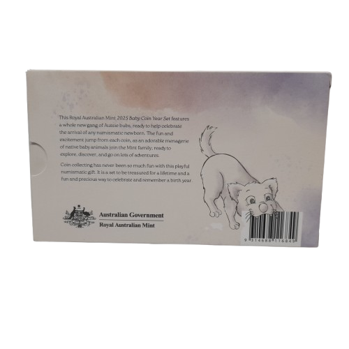 Royal Australian Mint 2025 Aussie Bubs 6-Coin Uncirculated Year Set (MR)