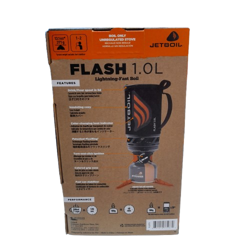 Jetboil FLOT3 Flash 1.0L Fast Boil System in Box (LN)
