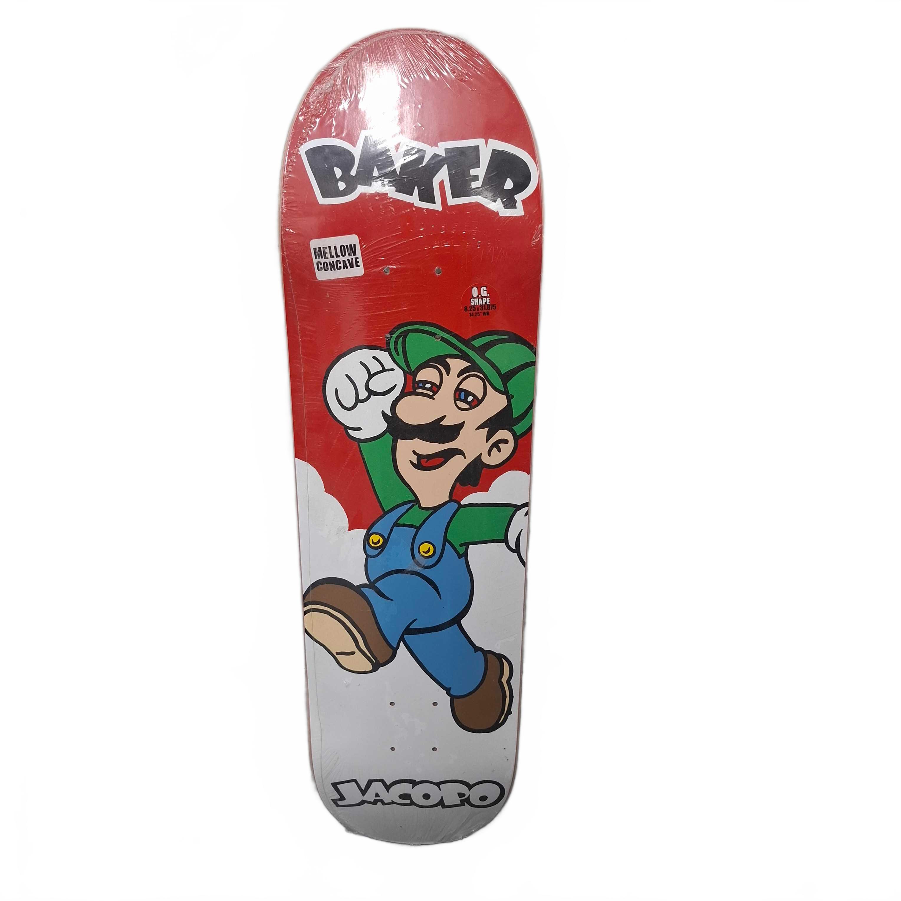 Baker Jacopo Power Up Again Luigi Skateboard Deck (WR 1425615)