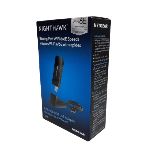 Netgear A8000 Nighthawk AXE3000 WiFi 6E USB 3.0 Adapter Like New
