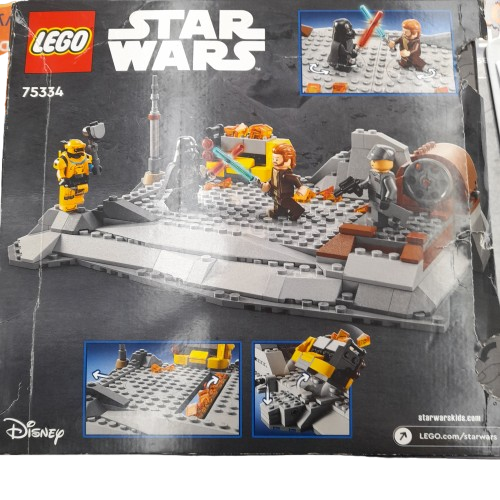 Lego Star Wars Obi-Wan Kenobi Vs Darth Vader 75334 (LN)